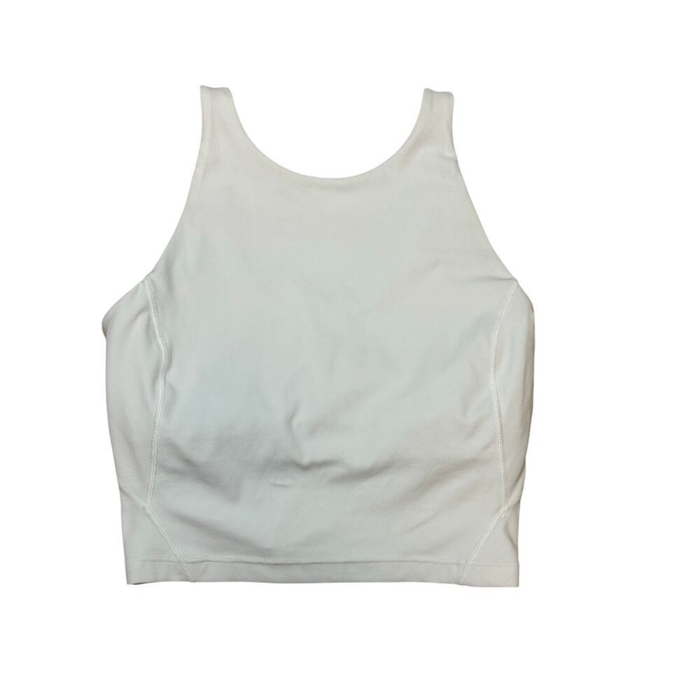 Lululemon Align High-Neck Tank Top (WHITE)